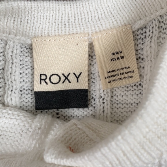 Beige Camisole Ribbed Sweater Size Medium - Picture 3 of 4